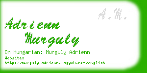 adrienn murguly business card